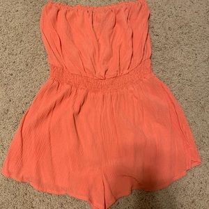 Forever 21 strapless romper